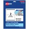 Avery TrueBlock Matte White Paper Labels, 4-3/4" x 7-3/4" Rectangle